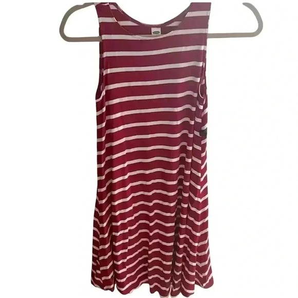 Old Navy Women's XS Striped‎ Sleeveless Swing Dress Knee Length Casual - Picture 2 of 5
